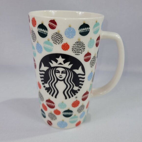 Starbucks 2016 Holiday 6" Coffee Cup 16 floz /473ml Christmas Ornament Mug - Picture 1 of 1